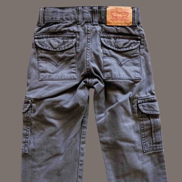 Slate Grey Carpenter Pants: 4T - Picture 1 of 6